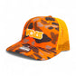Tennessee Volunteers Retro VOLS Star Orange 3D Snapback Trucker Hat- Blaze Duck Camo/ Blaze