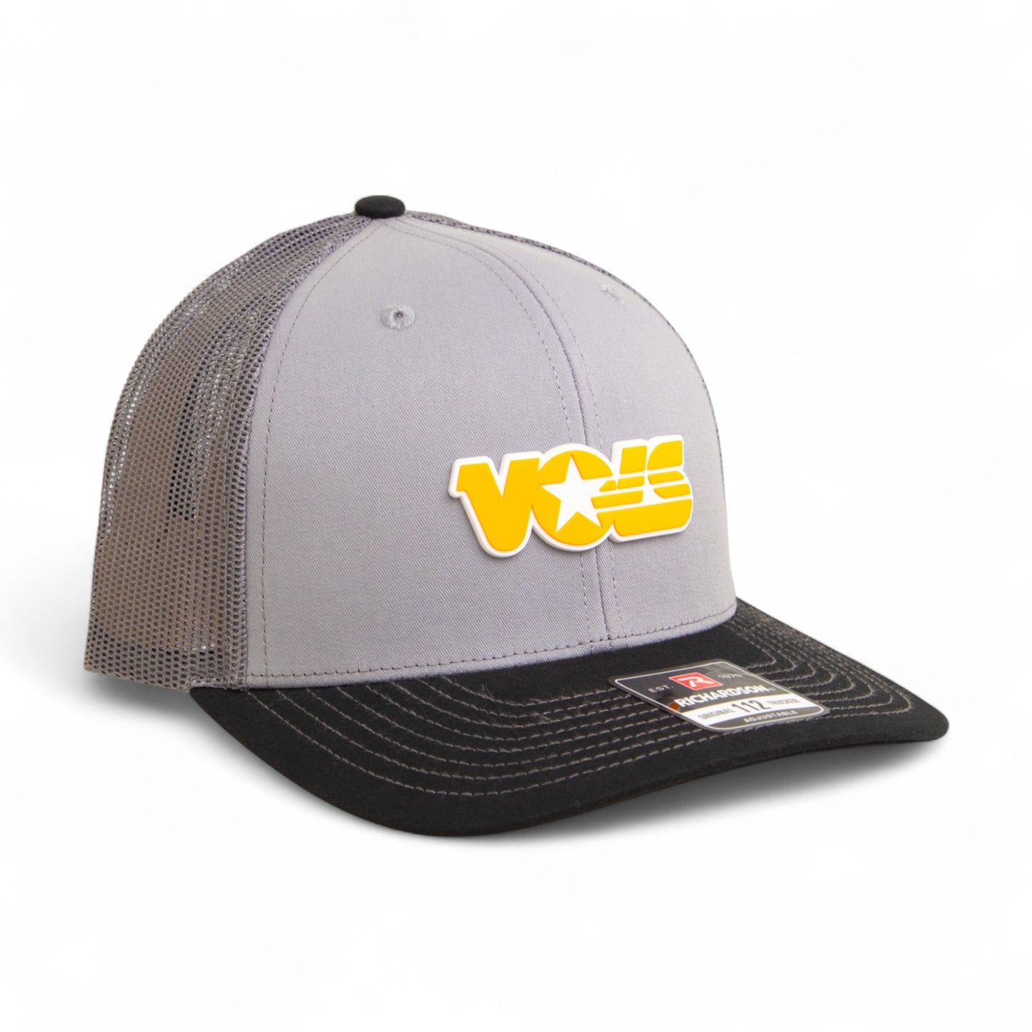 Tennessee Volunteers Retro VOLS Star Orange 3D Snapback Trucker Hat- Grey/ Charcoal/ Black
