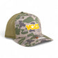 Tennessee Volunteers Retro VOLS Star Orange 3D Snapback Trucker Hat- Marsh Duck Camo/ Loden