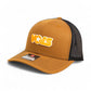 Tennessee Volunteers Retro VOLS Star Orange 3D Snapback Trucker Hat- Carmel/ Black