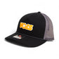 Tennessee Volunteers Retro VOLS Star Orange 3D Snapback Trucker Rope Hat- Black/ Charcoal