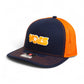Tennessee Volunteers Retro VOLS Star Orange 3D Snapback Trucker Hat- Navy/ Orange
