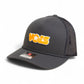 Tennessee Volunteers Retro VOLS Star Orange 3D Snapback Trucker Rope Hat- Charcoal