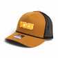 Tennessee Volunteers Retro VOLS Star Orange 3D Snapback Trucker Rope Hat- Carmel/ Black