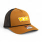 Tennessee Volunteers Retro VOLS Star Orange 3D Snapback Trucker Rope Hat- Carmel/ Black