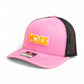 Tennessee Volunteers Retro VOLS Star Orange 3D Snapback Trucker Hat- Pink/ Black