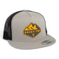 Tennessee Volunteers Rocky Top 3D YP Snapback Flat Bill Trucker Hat- Silver/ Black