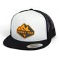 Tennessee Volunteers Rocky Top 3D YP Snapback Flat Bill Trucker Hat- White/ Black