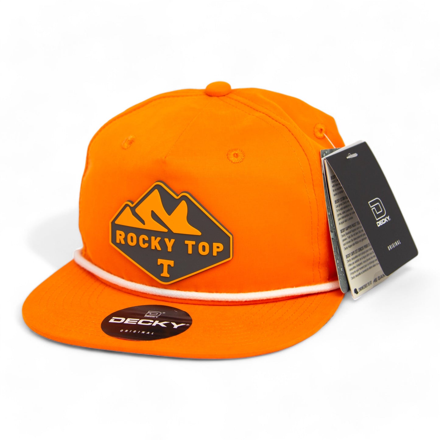 Tennessee Volunteers Rocky Top 3D Classic Rope Hat- Orange/ White