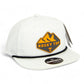 Tennessee Volunteers Rocky Top 3D Classic Rope Hat- White/ Black