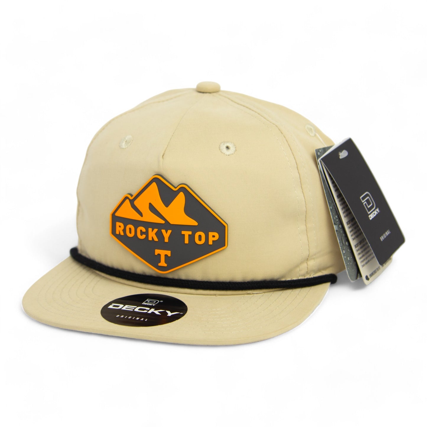 Tennessee Volunteers Rocky Top 3D Classic Rope Hat- Birch/ Black