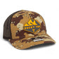 Tennessee Volunteers Rocky Top 3D Snapback Trucker Hat- Desert Camo/ Brown