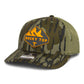 Tennessee Volunteers Rocky Top 3D Snapback Trucker Hat- Mossy Oak Bottomland/ Loden