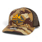 Tennessee Volunteers Rocky Top 3D Snapback Trucker Hat- Desert Camo/ Brown