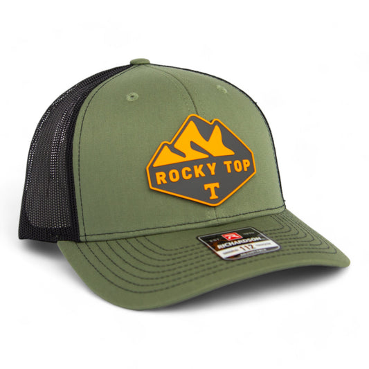 Tennessee Volunteers Rocky Top 3D Snapback Trucker Hat- Loden/ Black