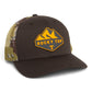 Tennessee Volunteers Rocky Top 3D Snapback Trucker Hat- Brown/ Desert Camo