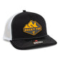 Tennessee Volunteers Rocky Top 3D Snapback Trucker Hat- Black/ White