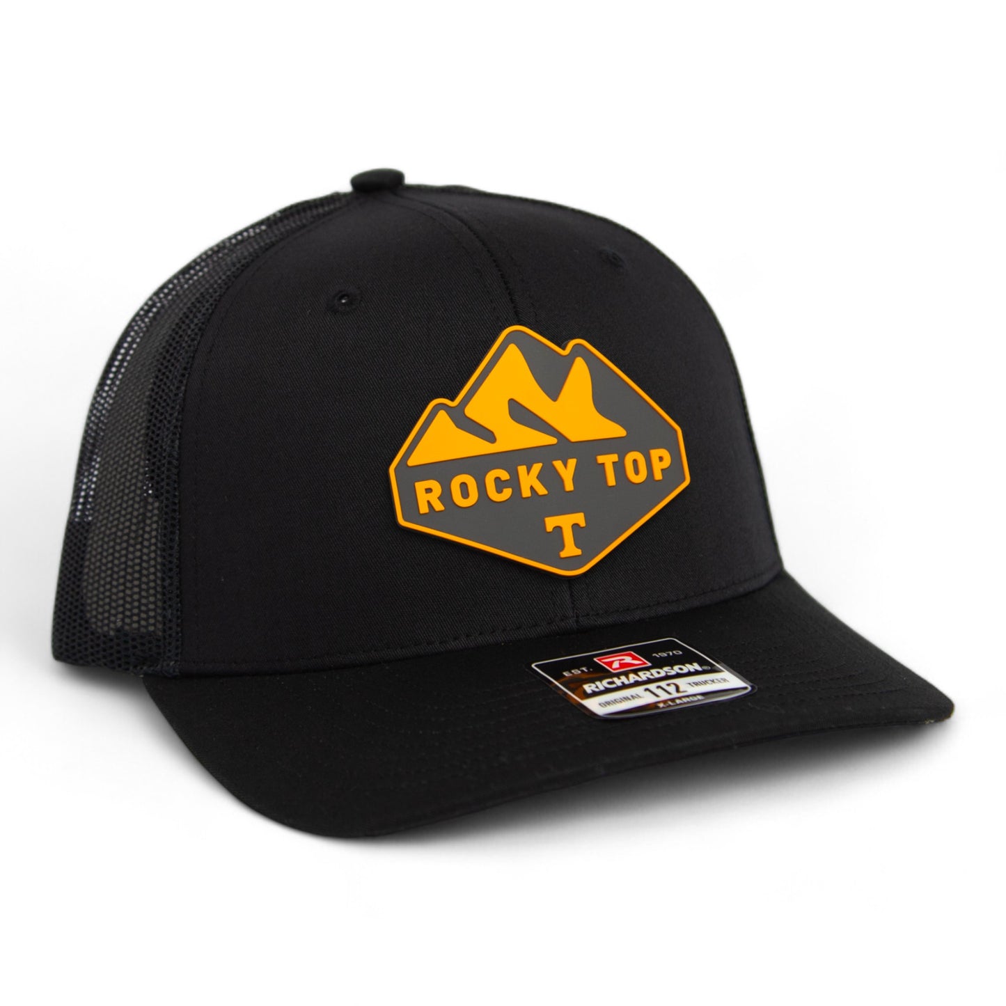 Tennessee Volunteers Rocky Top 3D Snapback Trucker Hat- Black