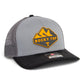 Tennessee Volunteers Rocky Top 3D Snapback Trucker Hat- Grey/ Charcoal/ Black