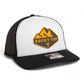 Tennessee Volunteers Rocky Top 3D Snapback Trucker Hat- White/ Black