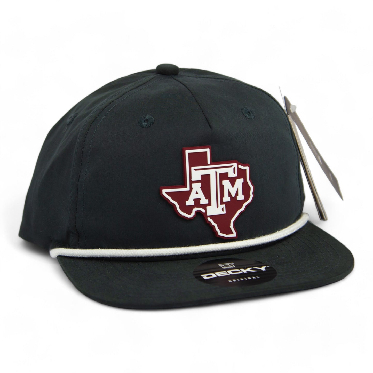 Texas A&M Aggies 3D Classic Rope Hat- Charcoal/ White