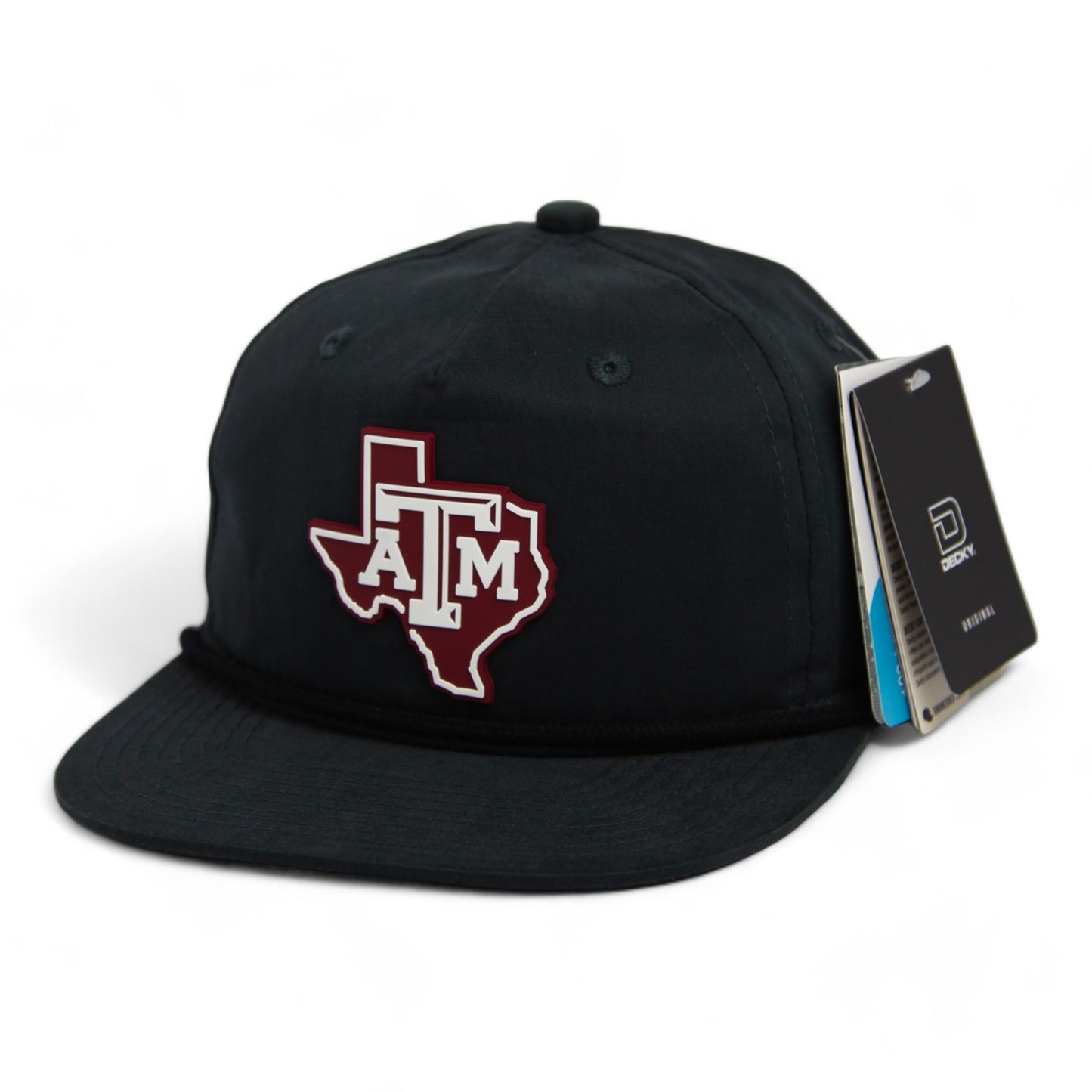 Texas A&M Aggies 3D Classic Rope Hat- Charcoal/ Black