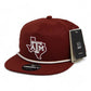 Texas A&M Aggies 3D Classic Rope Hat- Maroon/ White