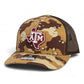 Texas A&M Aggies 3D Snapback Trucker Hat- Desert Camo/ Brown