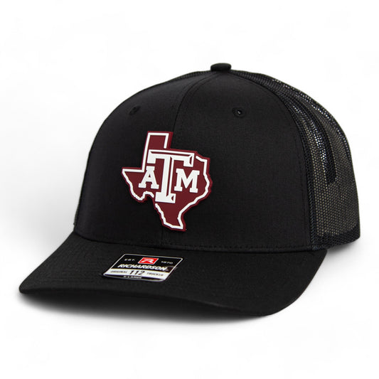 Texas A&M Aggies 3D Snapback Trucker Hat- Black