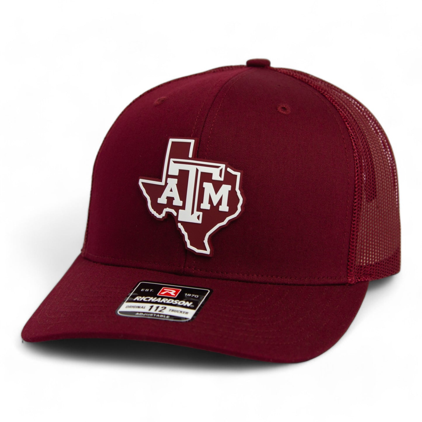 Texas A&M Aggies 3D Snapback Trucker Hat- Cardinal