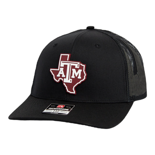 Texas A&M Aggies 2024 Men's College World Series 3D Snapback Trucker Hat- Black