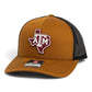 Texas A&M Aggies 3D Snapback Trucker Hat- Carmel/ Black