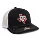 Texas A&M Aggies 3D Snapback Trucker Hat- Black/ White