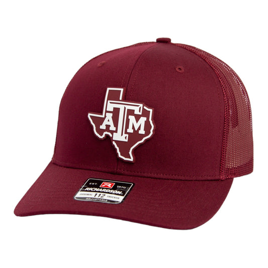 Texas A&M Aggies 2024 Men's College World Series 3D Snapback Trucker Hat- Cardinal