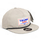 Trump Vance 2024 MAGA White Logo 3D Perforated Rope Hat- Grey/ Charcoal