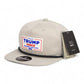 Trump Vance 2024 MAGA White Logo 3D Classic Rope Hat- Grey/ Charcoal