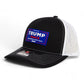 Trump Vance 2024 MAGA 3D Snapback Trucker Hat- Black/ White