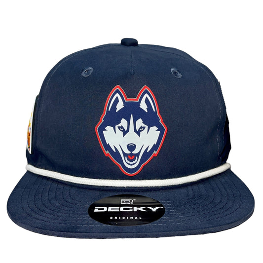 UConn Huskies 2024 Final Four 3D Classic Rope Hat- Navy/ White