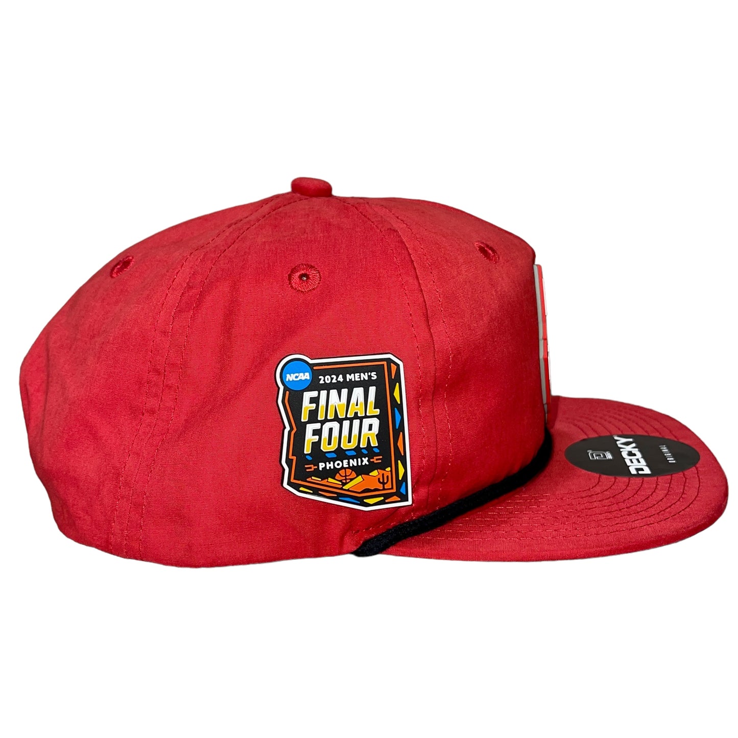 UConn Huskies 2024 Final Four 3D Classic Rope Hat- Red/ Black