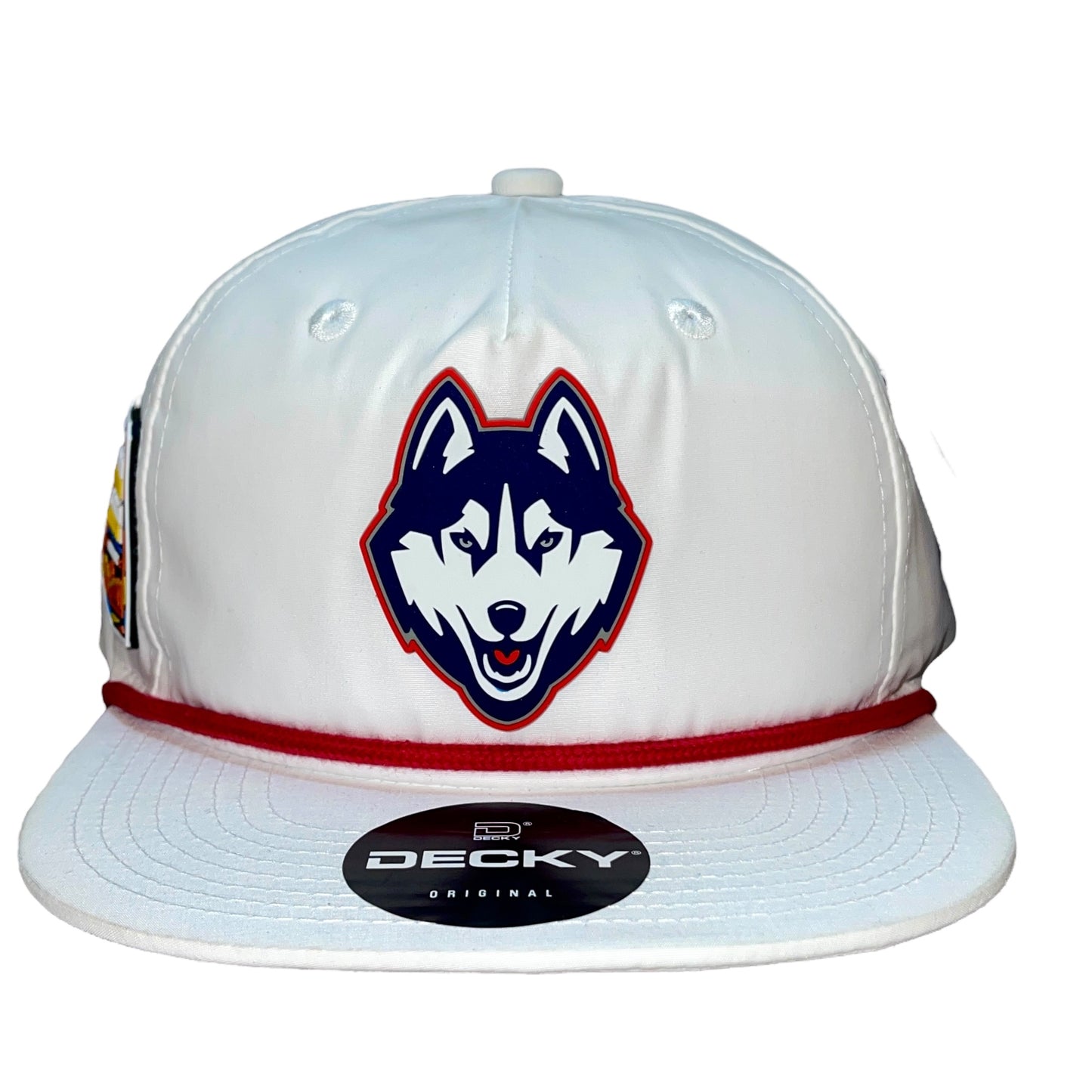 UConn Huskies 2024 Final Four 3D Classic Rope Hat- White/ Red