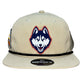 UConn Huskies 2024 Final Four 3D Classic Rope Hat- Birch/ Black