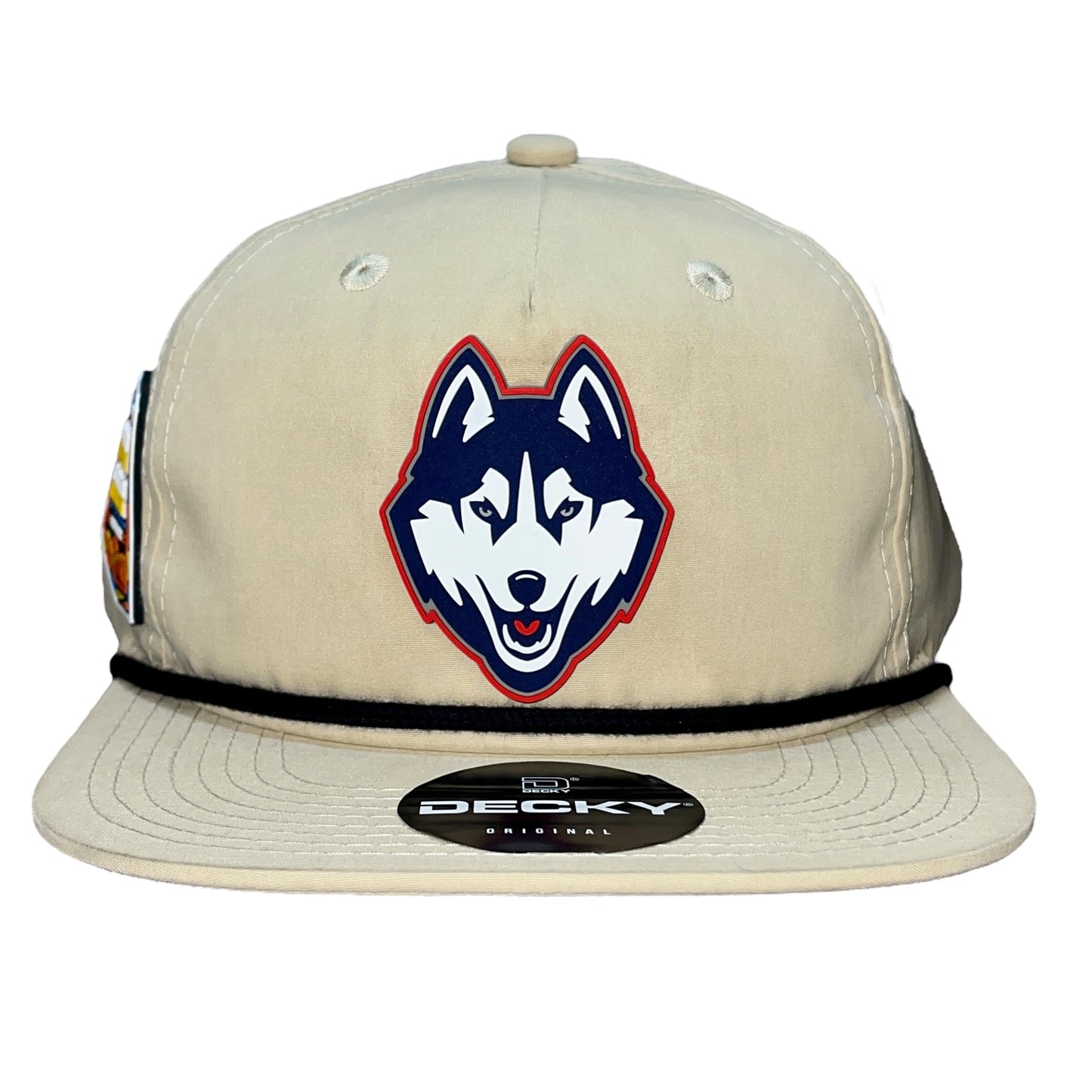 UConn Huskies 2024 Final Four 3D Classic Rope Hat- Birch/ Black