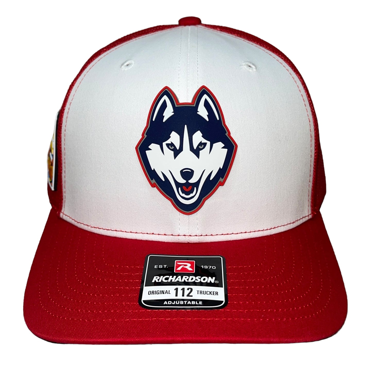 UConn Huskies 2024 Final Four 3D Snapback Trucker Hat- White/ Red