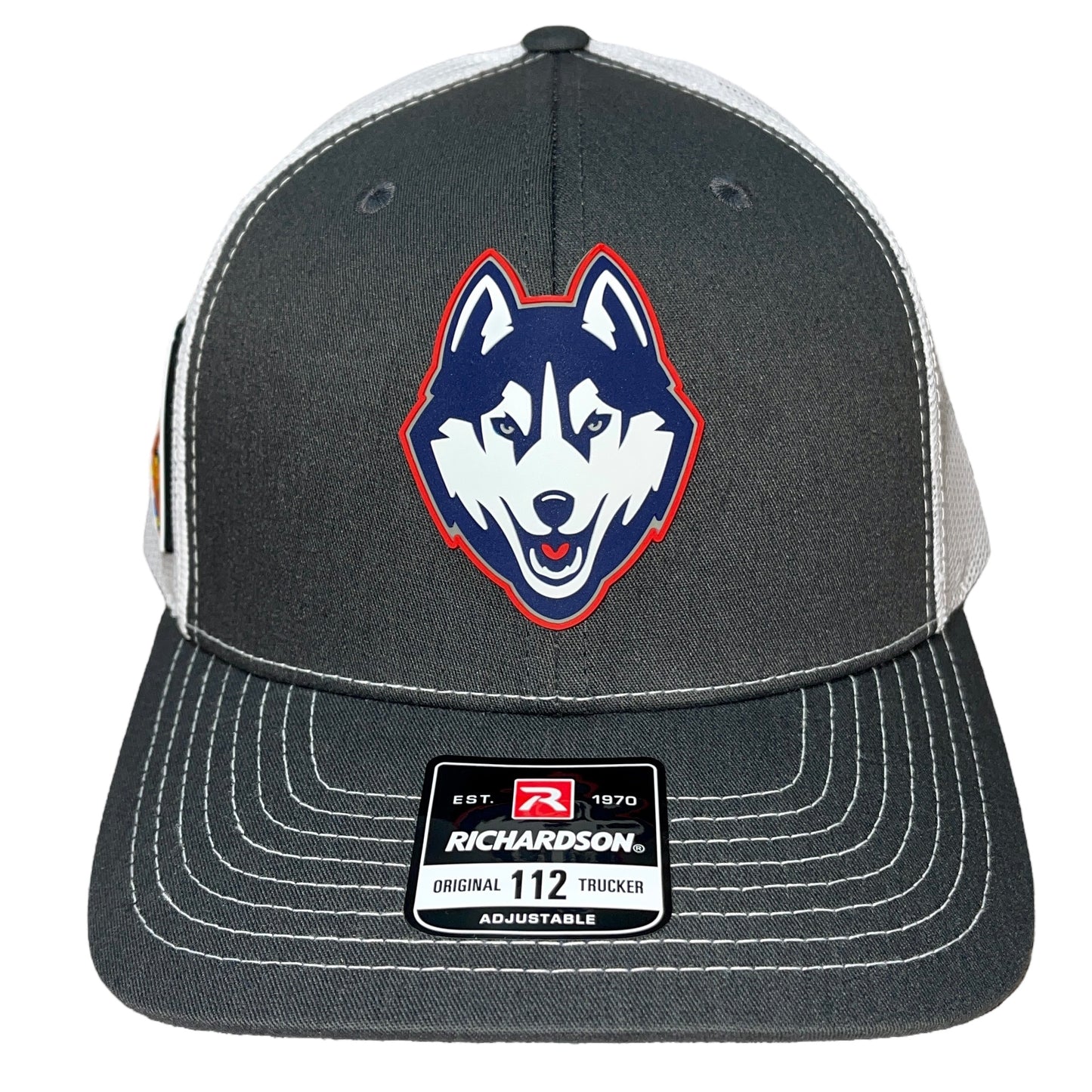 UConn Huskies 2024 Final Four 3D Snapback Trucker Hat- Charcoal/ White