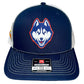 UConn Huskies 2024 Final Four 3D Snapback Trucker Hat- Navy/ White