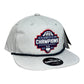 UConn Huskies 2024 NCAA Men's Basketball National Champions 3D Classic Rope Hat- Grey/ Charcoal