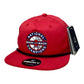 UConn Huskies Back-To-Back NCAA Men's Basketball National Champions 3D Classic Rope Hat- Red/ Black