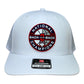 UConn Huskies Back-To-Back NCAA Men's Basketball National Champions 3D Snapback Trucker Hat- White