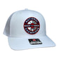 UConn Huskies Back-To-Back NCAA Men's Basketball National Champions 3D Snapback Trucker Hat- White