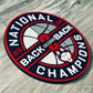 UConn Huskies Back-To-Back NCAA Men's Basketball National Champions 3D Snapback Trucker Hat- Red/ Black